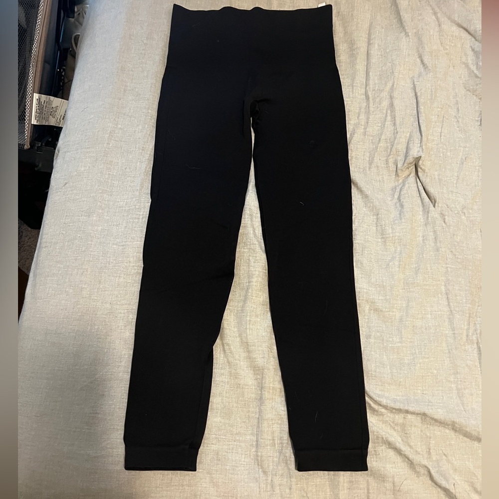 SPANX Black Leggings Comfortable Stylish Bottoms